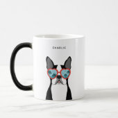 Boston Terrier Tasse (Links)