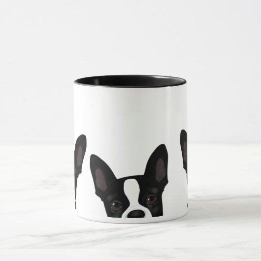 Boston Terrier Tasse (Zentrum)