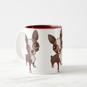 Boston Terrier Tasse (Vorderseite Links)