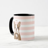 Boston Terrier Tasse (Vorderseite Links)
