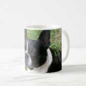 Boston-Terrier-Tasse Kaffeetasse (VorderseiteRechts)
