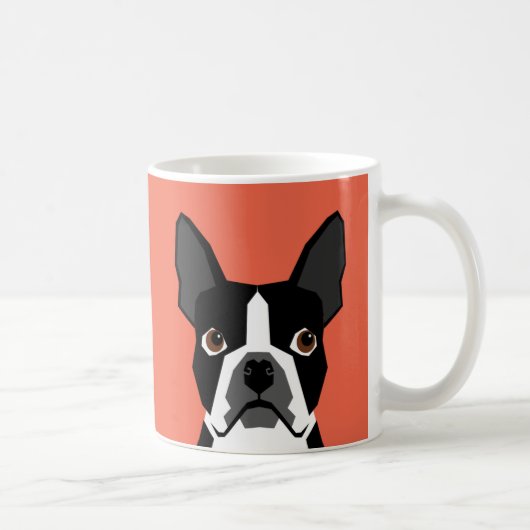 Boston Terrier Tasse Niedlich Boston Terrier Dog (Rechts)