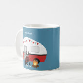 Boston-Terrier-Tassen Kaffeetasse (Vorderseite Links)