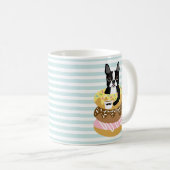 Boston-Terrier-Tassen Kaffeetasse (VorderseiteRechts)