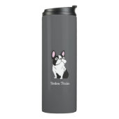 Boston terrier thermosbecher (Nach links gedreht)