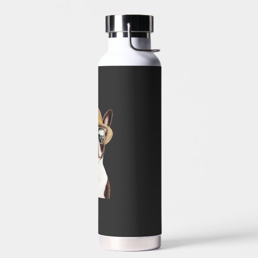Boston Terrier Trinkflasche (Links)