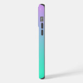 Boston Terrier umgeben von Personalisierten Blume iPhone Hülle (Linke Seite)