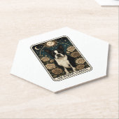 Boston Terrier Untersetzer (angewinkelt)