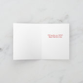 Boston Terrier Valentine Feiertagskarte (Innenseite)