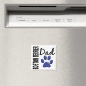 Boston Terrier Vater 2 Magnet (In Situ (Geschirrspüler))