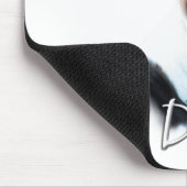 Boston Terrier Vater 2 Mousepad (Ecke)