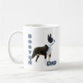 Boston Terrier Vater 4 Kaffeetasse (Links)