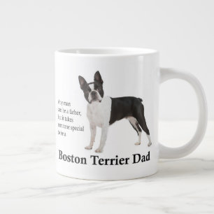 Boston Terrier Vater Jumbo Tasse