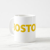 Boston-Terrier-Vater Kaffeetasse (Vorderseite Links)