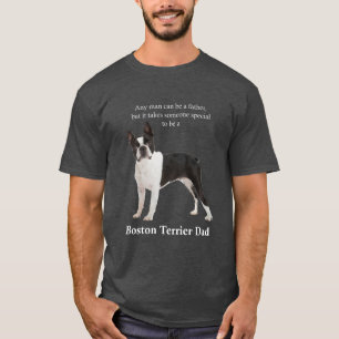 Boston Terrier Vater T - Shirt