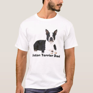 Boston-Terrier-Vater-T - Shirt-Anführungszeichen T-Shirt