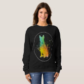 Boston Terrier Vintage Sweatshirt (Vorne ganz)