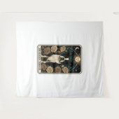 Boston Terrier Wandteppich (Vorderseite (Horizontal))