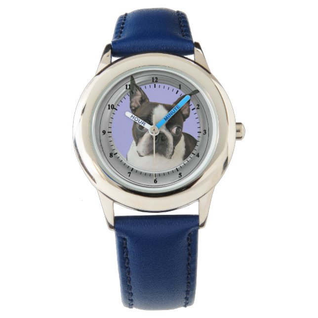 BOSTON TERRIER - WATCH ARMBANDUHR (Vorderseite)
