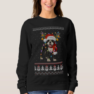 Boston Terrier Weihnachten Sweatshirt