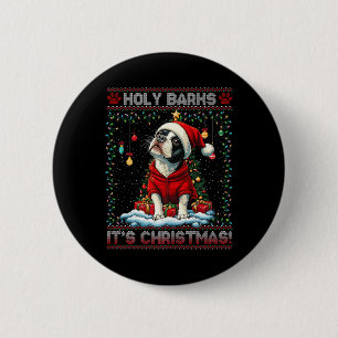 Boston Terrier Weihnachtsbaumdekorationen Liebe Button