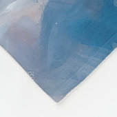 Boston Terrier Weihnachtsfeiertage Fleecedecke (Ecke)