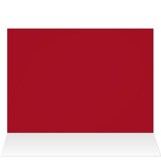 Boston Terrier Weihnachtsmannmütze Weihnachtskarte (Innenansicht Horizontal (Oben))