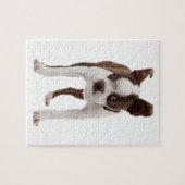 Boston Terrier Welpe Puzzle (Horizontal)