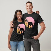 Boston Terrier Wer Funny Dog Quotes gefallen hat T-Shirt (Unisex)