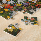 Boston Terrier Wildblume Field Puzzle (Seite)