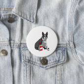 Boston Terrier with Drink Button (Beispiel)
