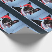 Boston Terrier Wrapping Paper Geschenkpapier (Ecke)