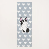 Boston Terrier Yogamatte (Rückseite)