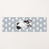 Boston Terrier Yogamatte (Vorderseite (Horizontal))