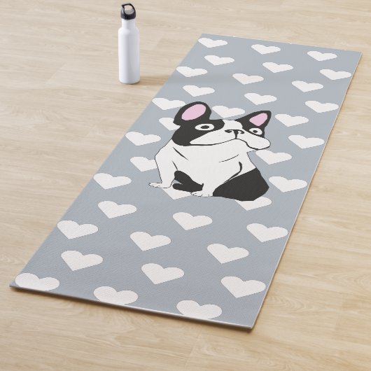 Boston Terrier Yogamatte (Beispiel)