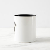 Boston Terrier Zweifarbige Tasse (Mittel)