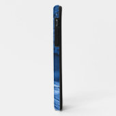 Boston-Terrierblau Case-Mate iPhone Hülle (Hinten/Links)