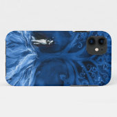 Boston-Terrierblau Case-Mate iPhone Hülle (Rückseite (Horizontal))