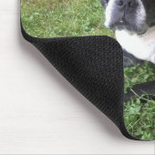 Boston-TerrierMausunterlage Mousepad (Ecke)