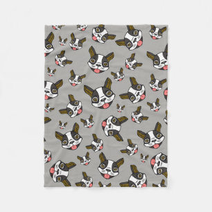 Boston Terriers #15 Fleecedecke