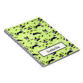 Boston Terriers Funny Dog Custom Notebook Notizblock (Rechte Seite)