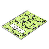 Boston Terriers Funny Dog Custom Notebook Notizblock (Linke Seite)