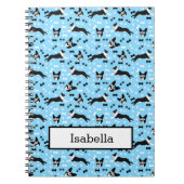 Boston Terriers Funny Dog Custom Notizblock (Vorderseite)