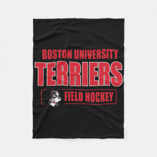 Boston Terriers Icon Schrift Feldhockey - Neutral Fleecedecke
