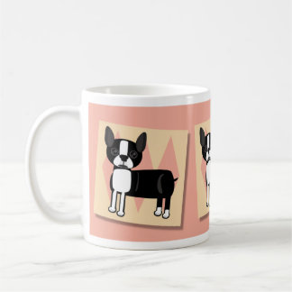 Boston Terriers Niedlich Pet Dog Cartoon Kaffeetasse