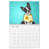 Boston Terriers Off-Leash Art™ Vol. 1 Kalender (Mär 2026)