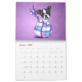 Boston Terriers Off-Leash Art™ Vol. 1 Kalender (Jan 2027)