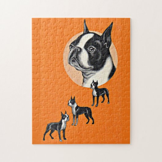 Boston Terriers Puzzle (Vertikal)
