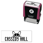 BOSTON TERRIOR KID BRIEFMARKE PERMASTEMPEL (Beispiel)