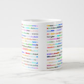 Boston Text Design II Spezifische Tasse II (Vorderseite)